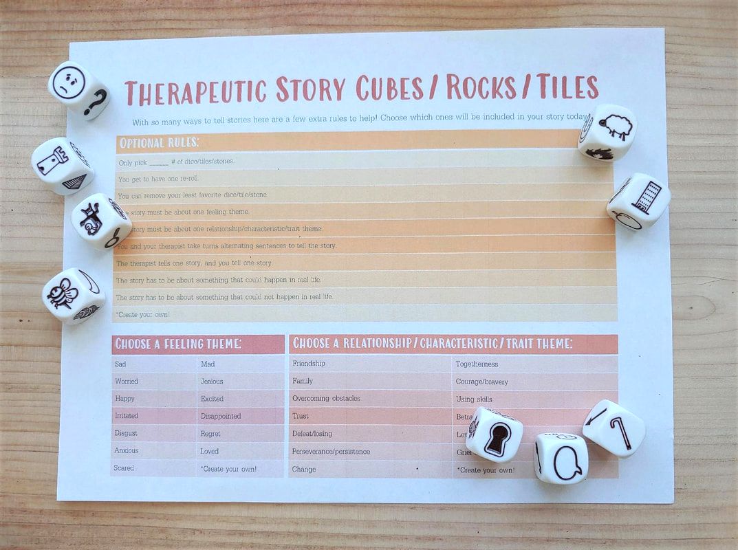 Printable Story Cube 